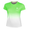 Crew Gradiant T-Shirt Women-Neon Green,White