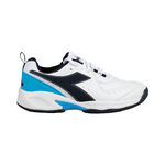 Diadora Tennis shoes Diadora S. Challenge 5 All Court Shoe Kids-White,Blue