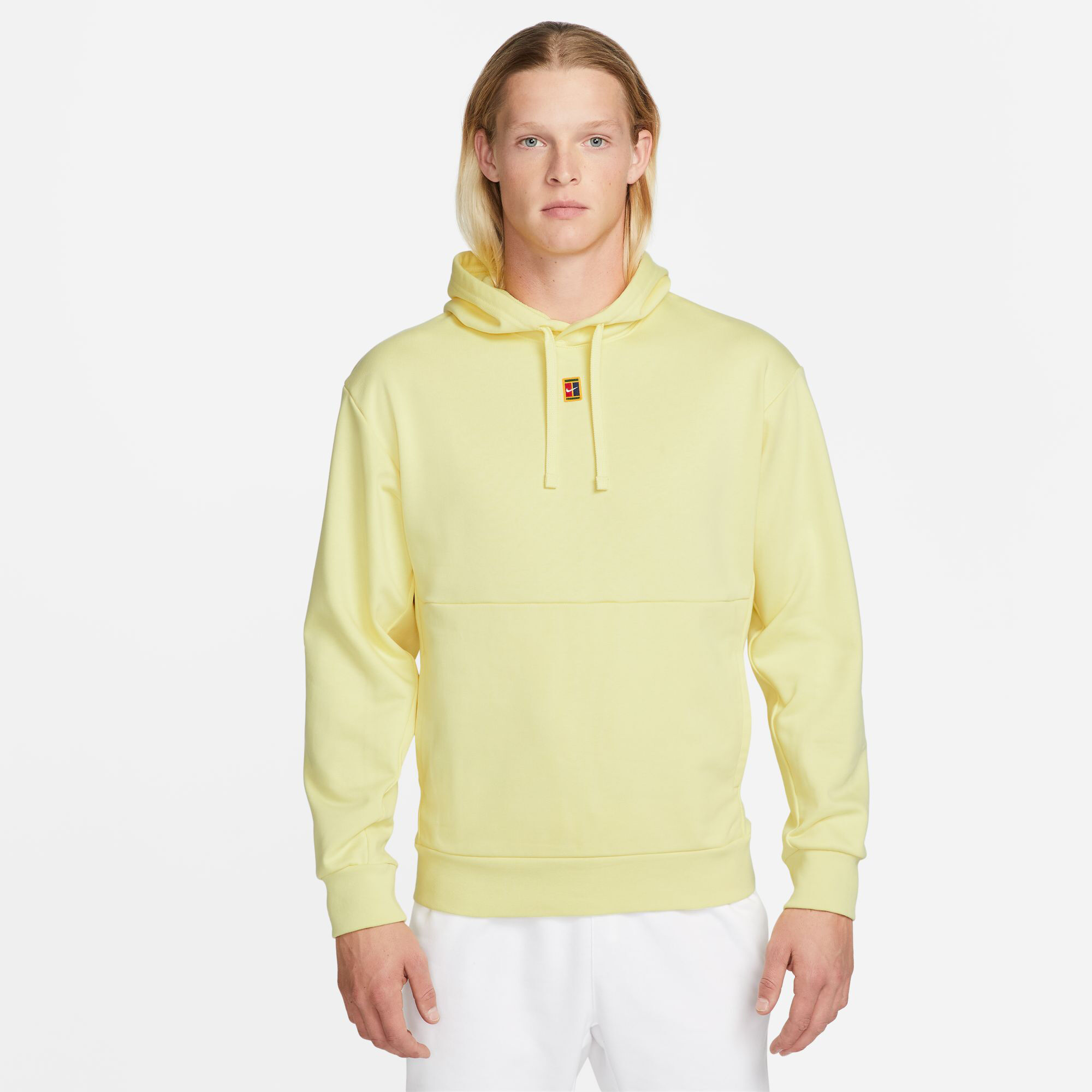 Nike heritage pullover store hoodie in yellow