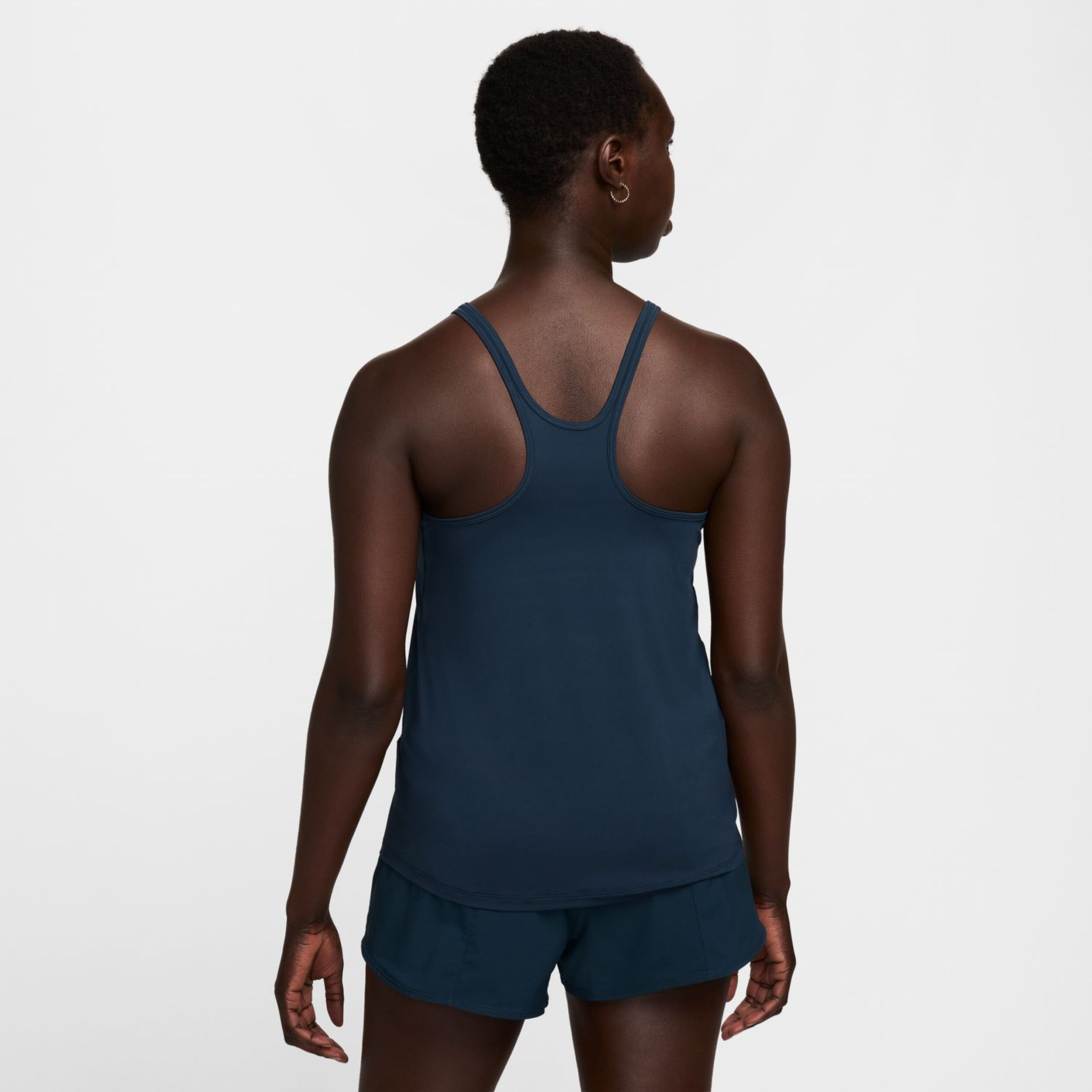 ナイキ Nike オンe クラシック Dri-FIT Tank Top レディース シャツ トップス Smokey Blue/Black Buy Nike Dri-Fit One Classic STRPY Tank Top Women Dark Blue