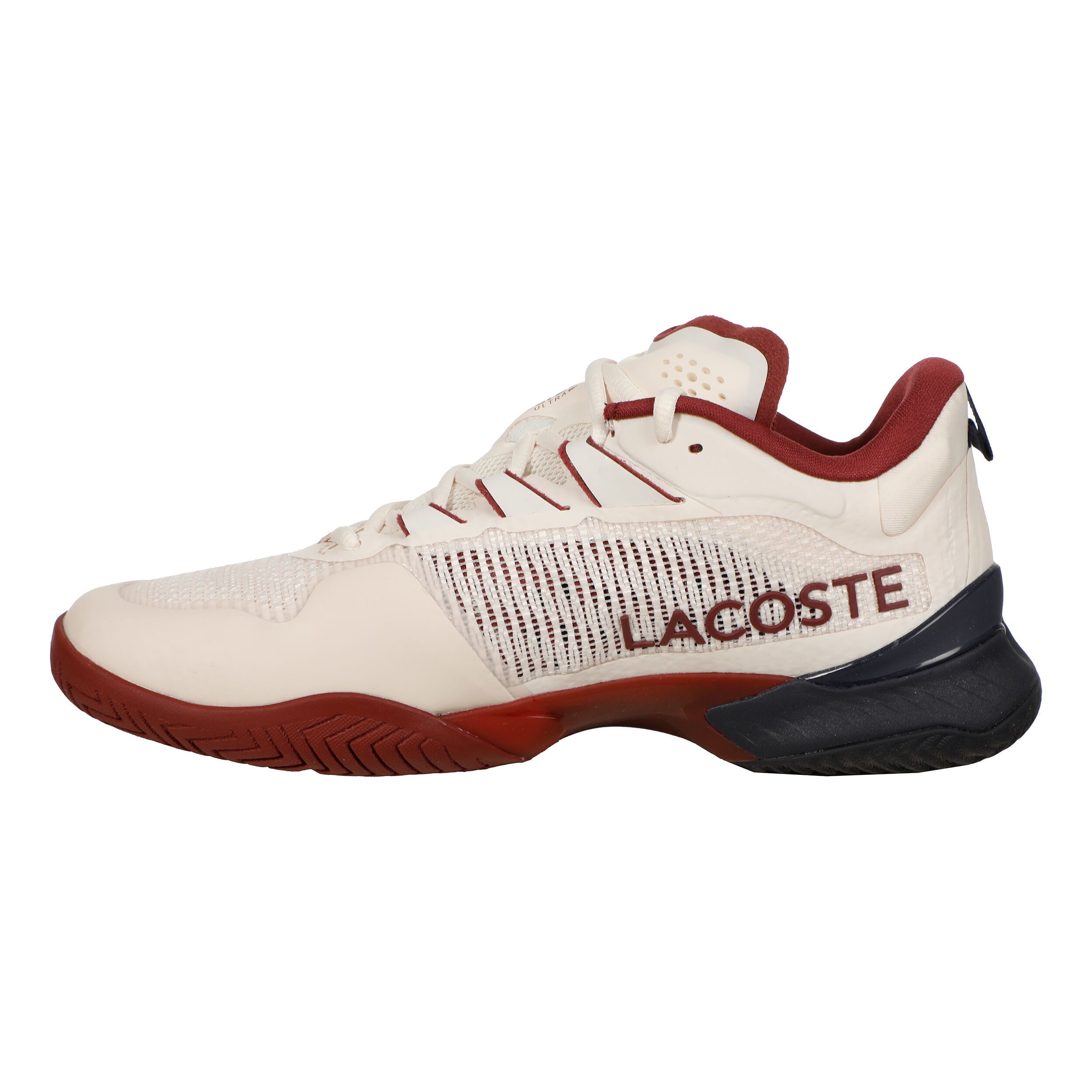 Buy Lacoste AG LT Ultra All Court Shoe Women Cream Dark Red online Tennis Point COM