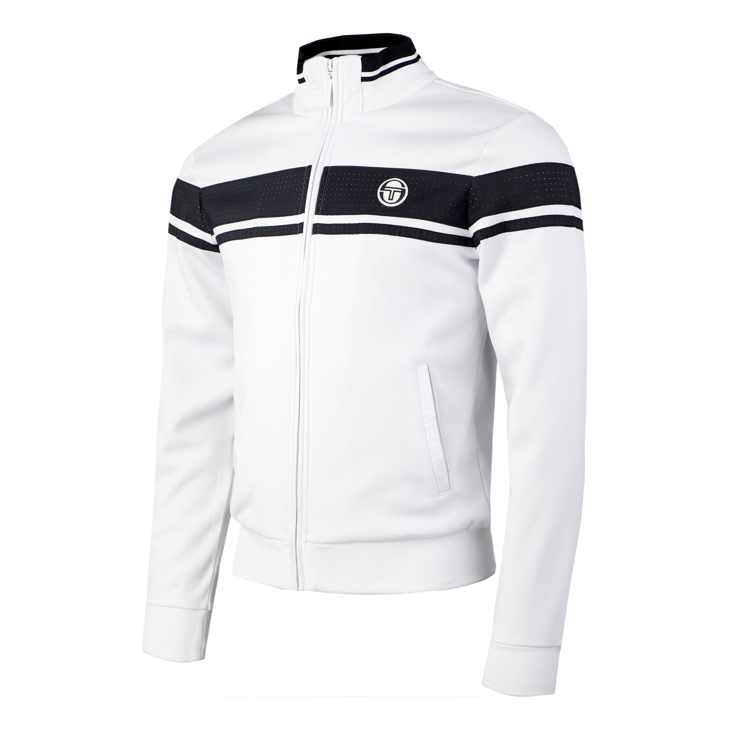 Sergio tacchini white on sale jacket