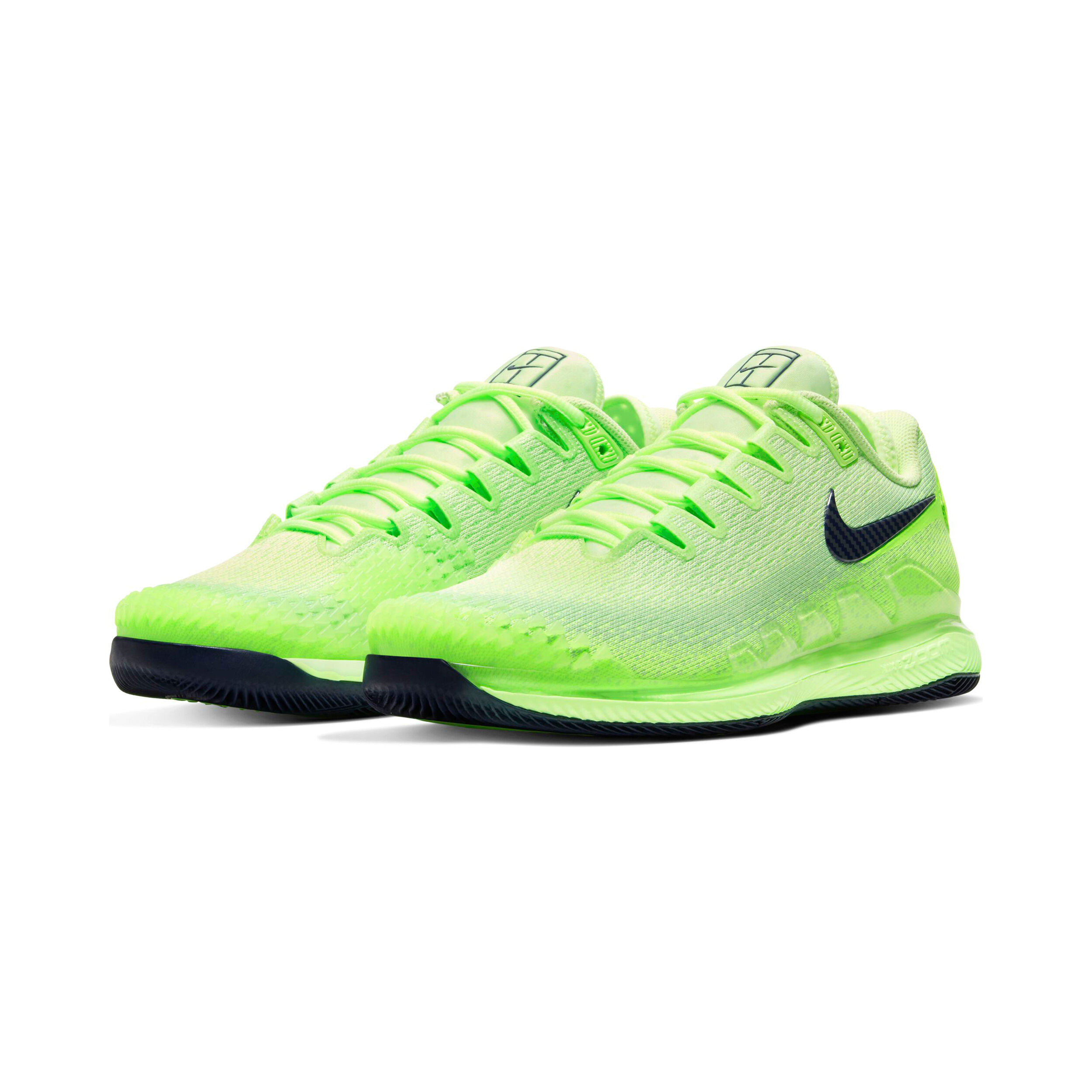 Buy Nike Air Zoom Vapor X Knit All Court Shoe Men Light Green Dark Blue online Tennis Point COM