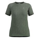 Odlo Clothing Odlo Essential Seamless Running shirt Women-olive