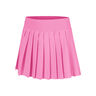Love Pleated Skirt Women - pink, white