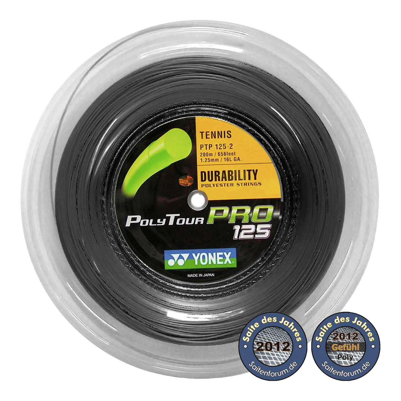 200M Reel Multiple gauges and colours Yonex Poly Tour Pro Tennis String 