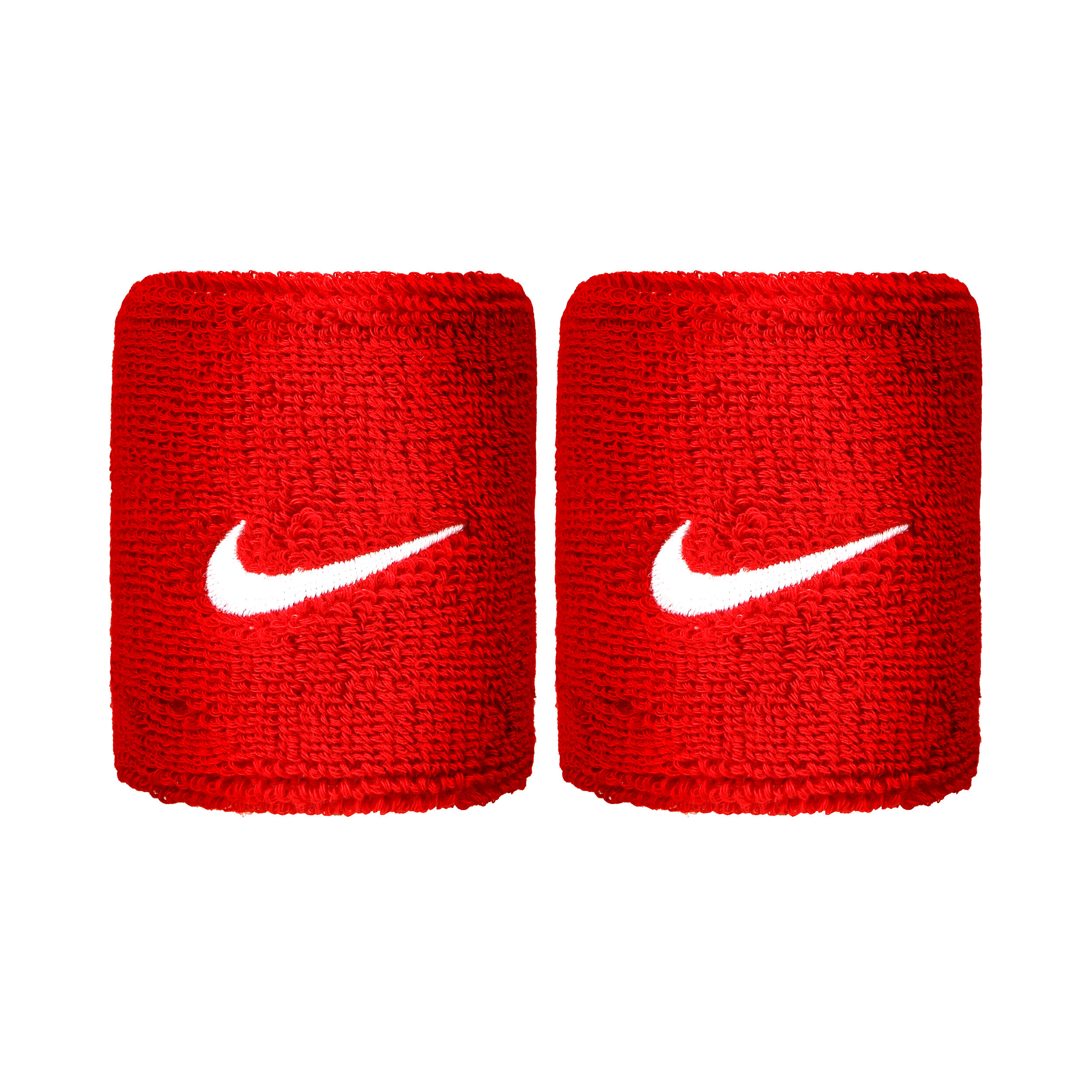 Red nike swoosh hot sale