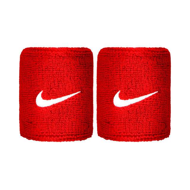 buy Nike Swoosh Wristband 2 Pack Red, White online TennisPoint