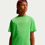 Nike Tennis apparel Nike Dri-FIT Multi Heather T-Shirt Kids-green, white