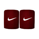 Nike Clothing Nike Tennis Premier Wristband 2 Pack Unisex - wine red, white