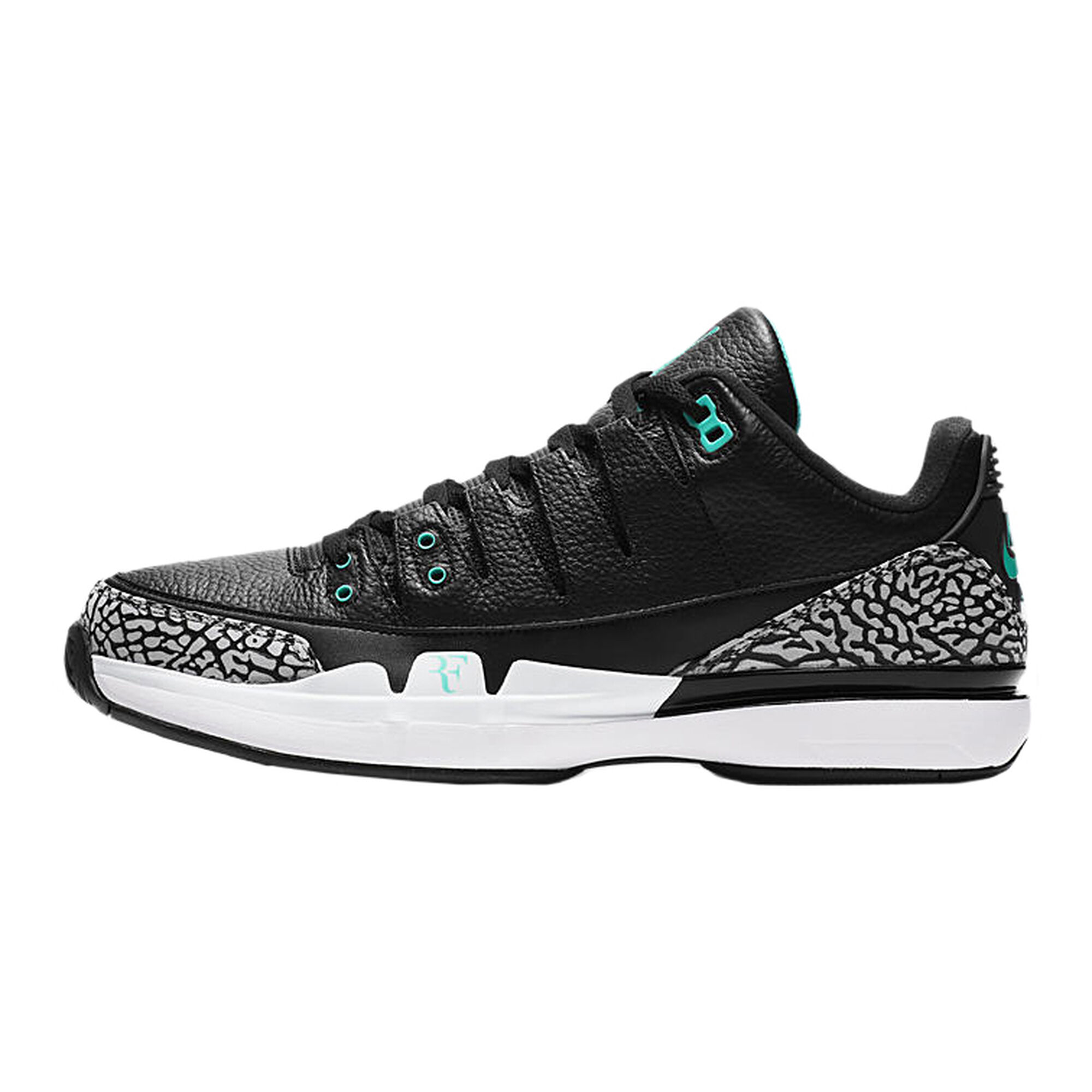 buy Nike Roger Federer Vapor Jordan 3 All Shoe Men - Black, White online | Tennis-Point