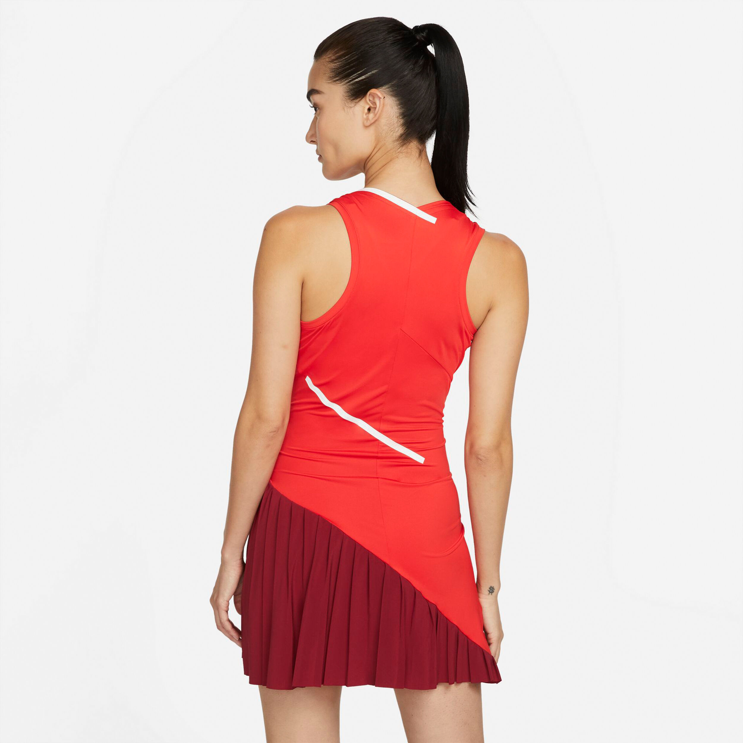 Nike red tennis dress hot sale
