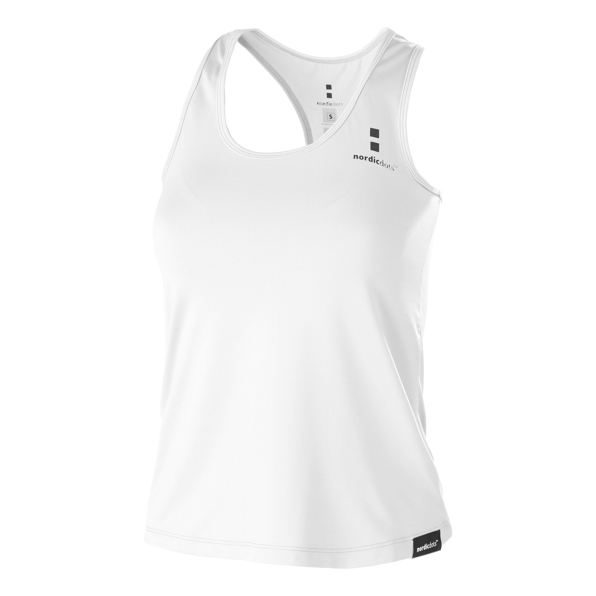 buy Nordicdots Classic Tank Top Women - White online | Tennis-Point