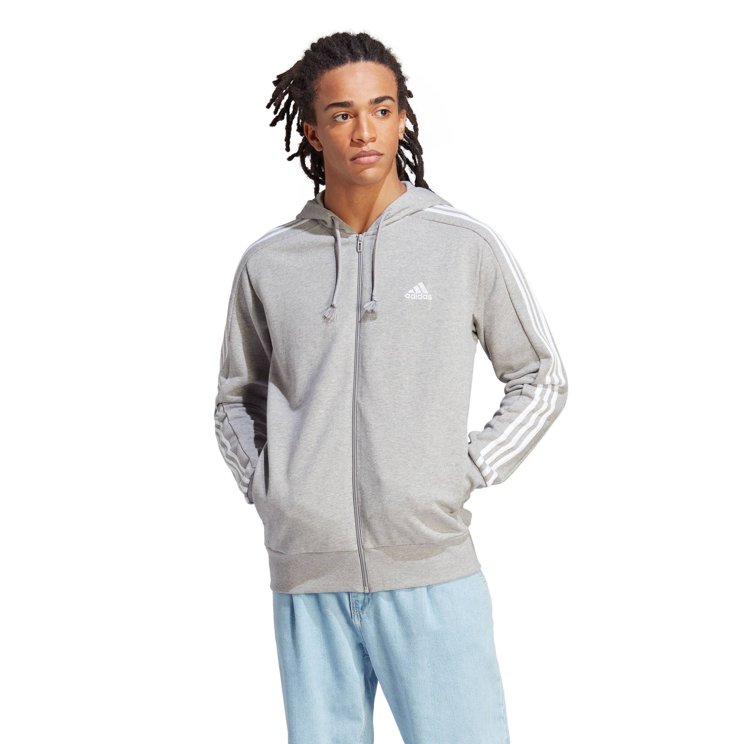 Adidas must have 3 stripes hoodie clearance