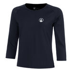 Quiet Please Clothing Quiet Please Mixed Long Sleeve Women-Dark Blue