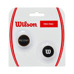 Wilson Racket accessories Wilson Pro Staff Pro Feel Pro Staff Dampener 2 Pack-Black,Silver