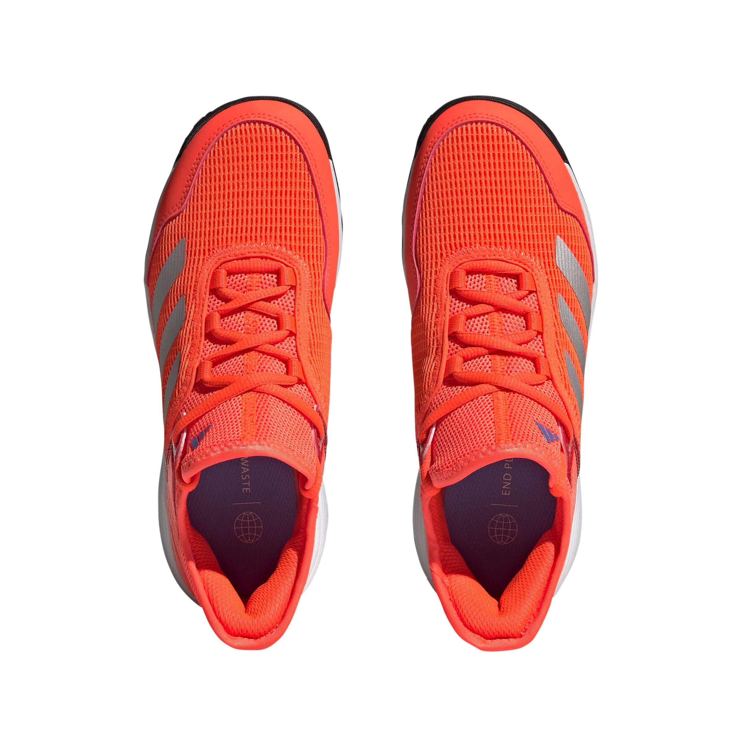 Ubersonic 4 All Court Shoe Kids Orange Silver