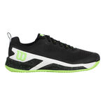 Wilson Tennis shoes Wilson Rush Pro 4.5 Clay Court Shoe Men-Black,Light Green