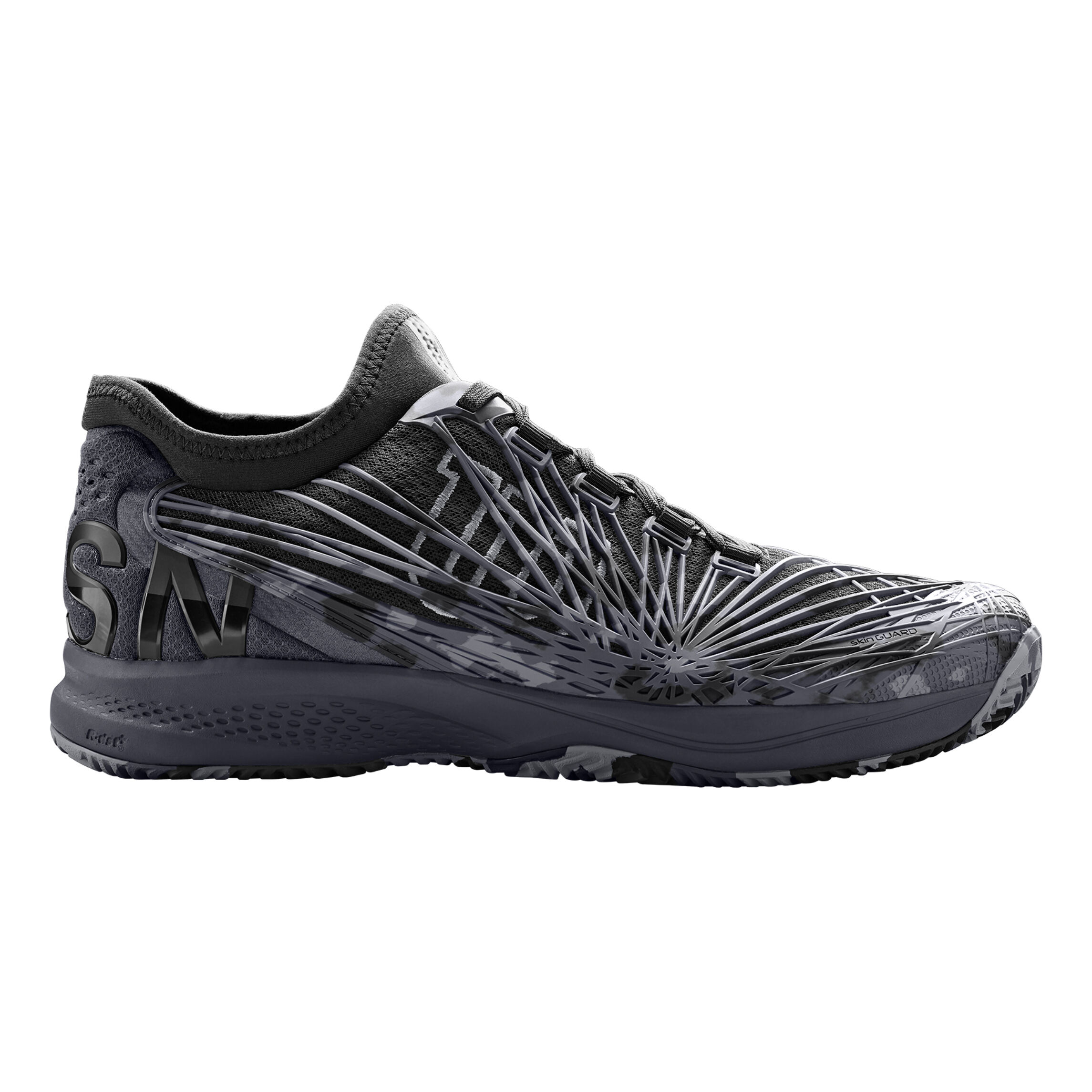 Wilson kaos 2.0 sft camo black men's shoe top