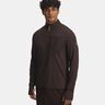 Trail Run Quarter-Zip Running Shirt Men-Brown