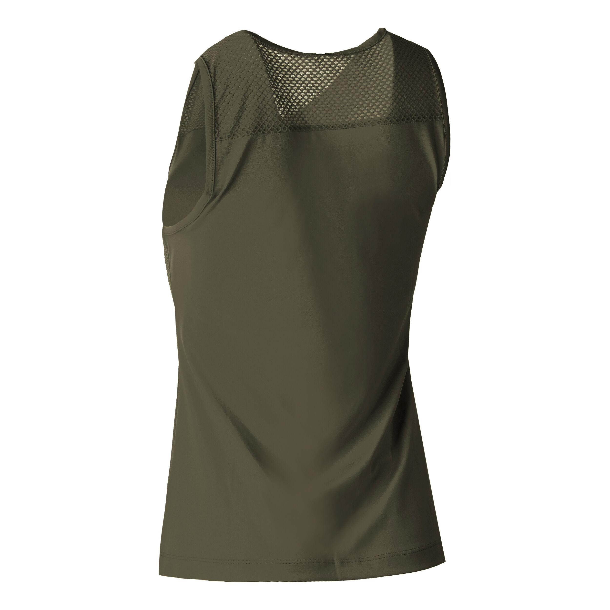Mina Tank Top Women Dark Green Silver