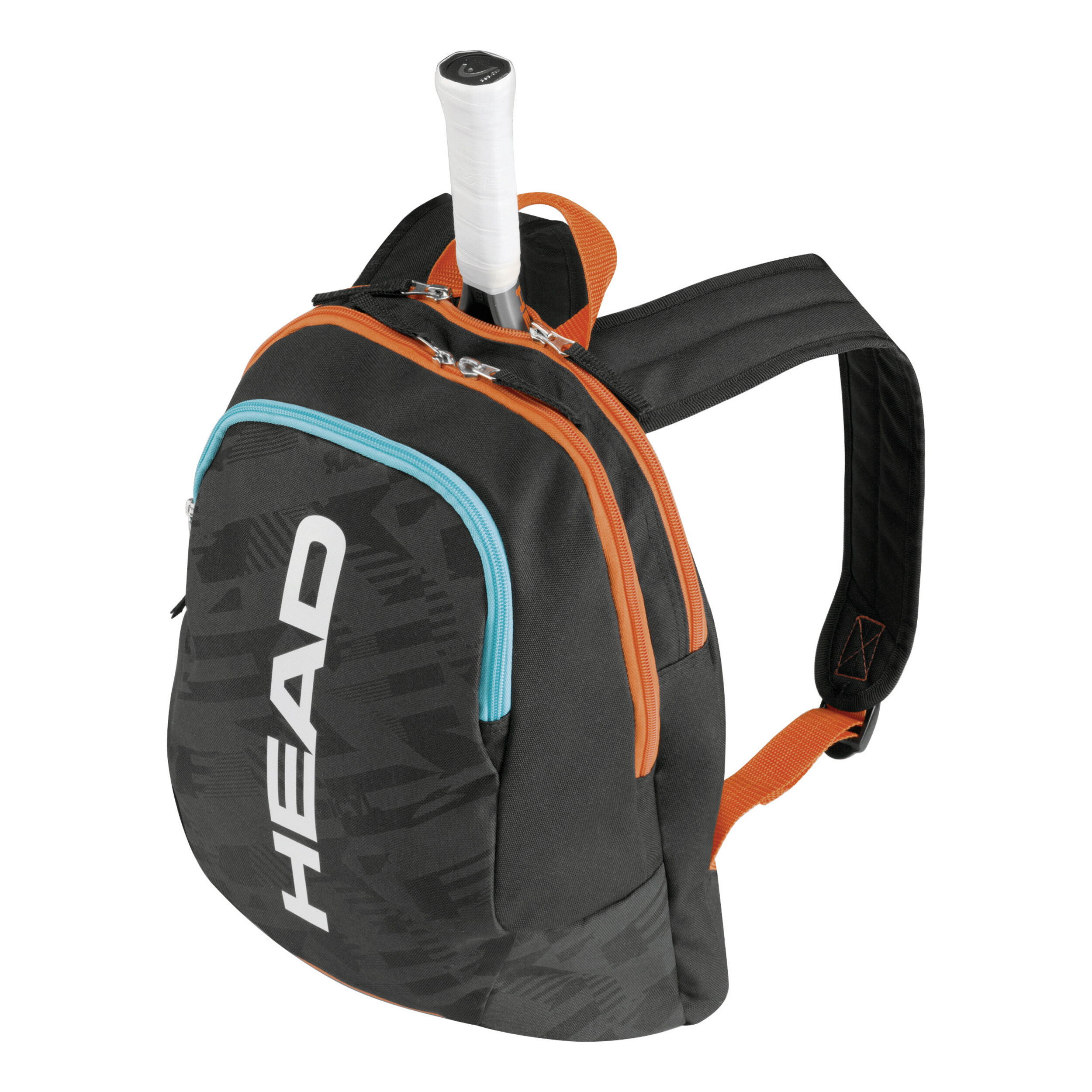 Rebel Backpack Black Orange