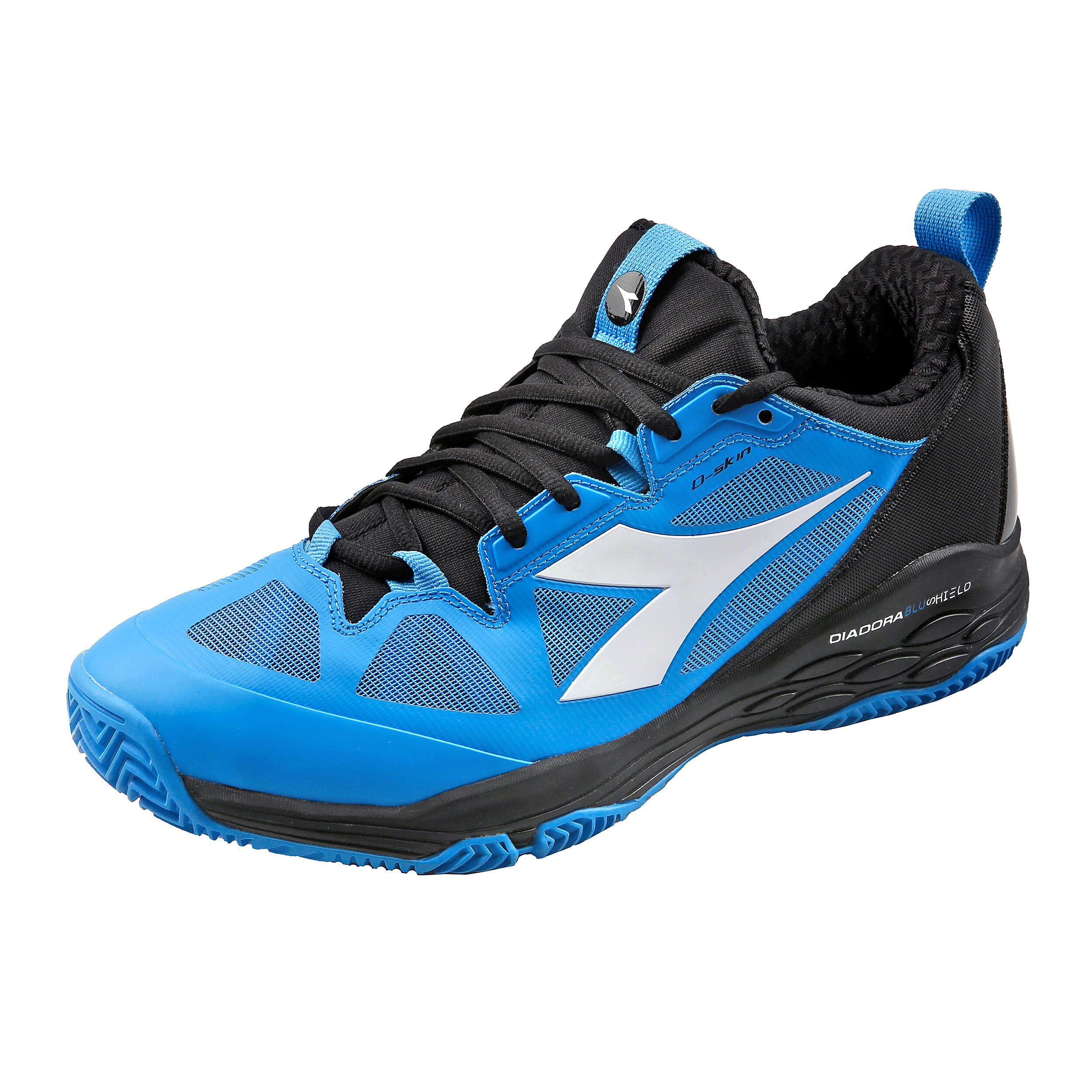 Buy Diadora Speed Blushield Fly 2 Clay Court Shoe Men Black Blue online Tennis Point COM