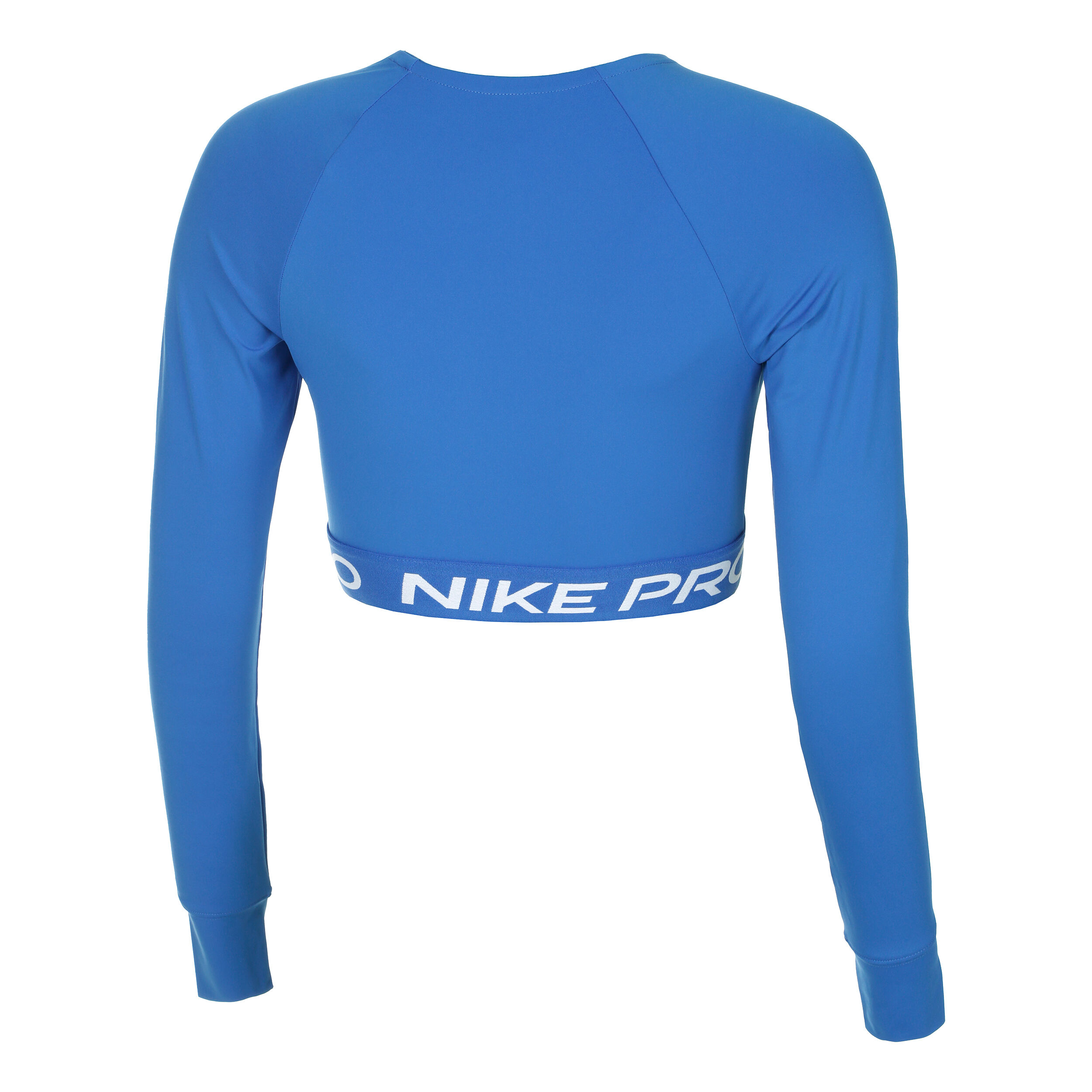 Pro Dri Fit 365 Crop Long Sleeve Women Blue