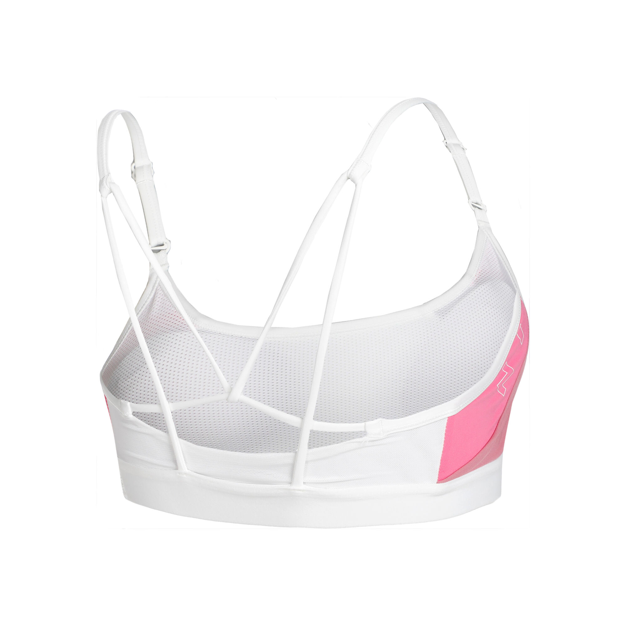 Buy Nike Dri-Fit Indy Logo 6MO Sports Bras Women White, Pink online