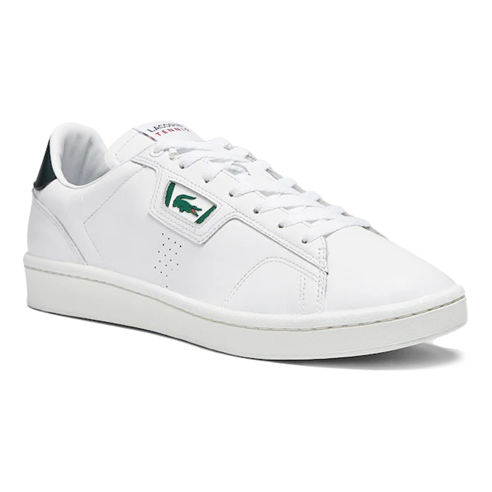 buy Lacoste Masters Classic Sneakers Men - White, Dark Green online ...