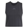 Power 3 Stripes Boxy Tank Top Women-Black