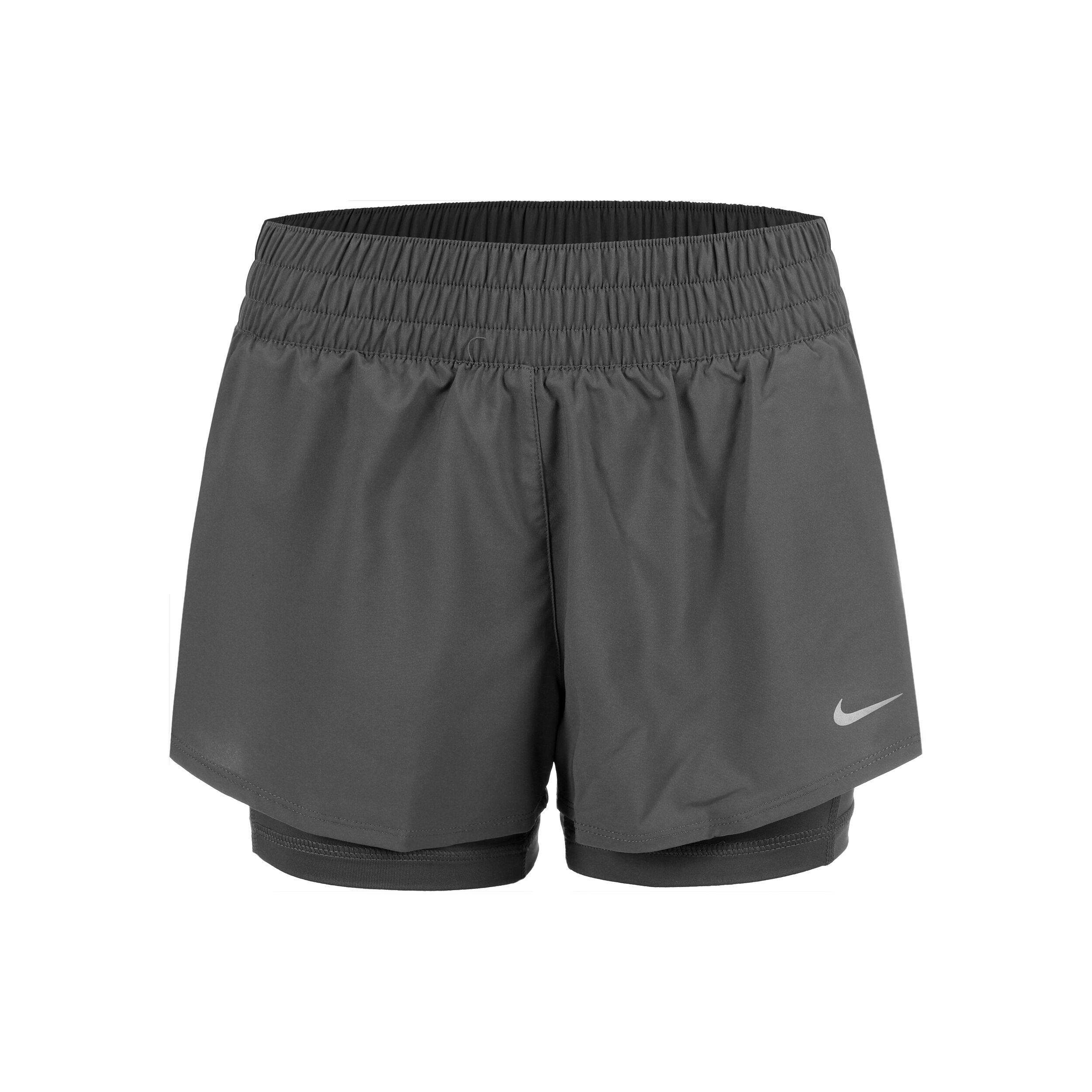 Buy Nike Dri Fit One MR 3inch 2in1 Shorts Women Grey Black online Tennis Point COM
