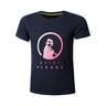 Logo T-Shirt Girls-Dark Blue