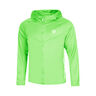 Crew Hood Training Jacket Boys-Neon Green
