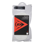 Dunlop Overgrips Dunlop U-Sweat 30 Pack-White
