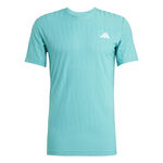 adidas Clothing adidas Freelift T-Shirt Men-Turquoise