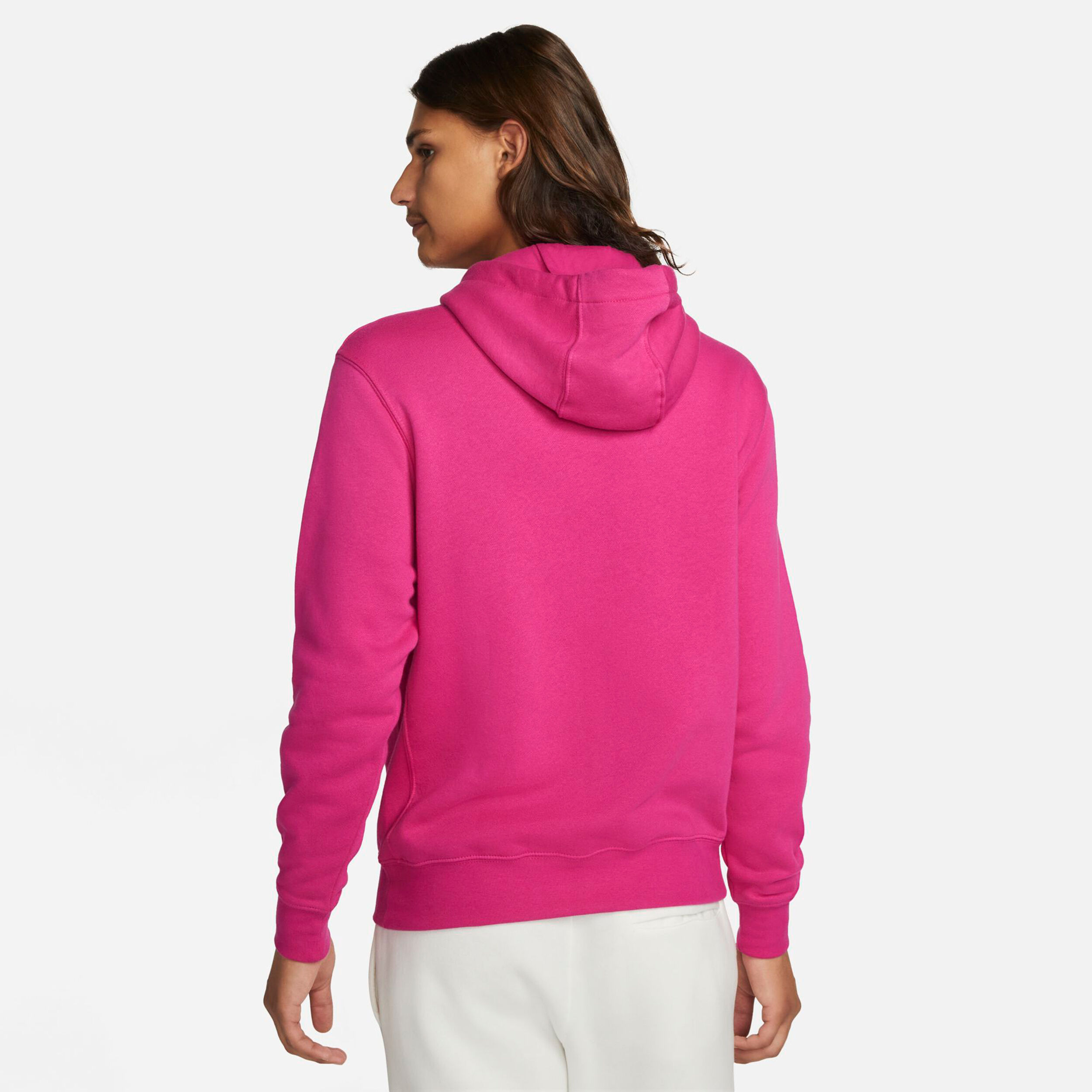 Hot pink nike hoodie mens top