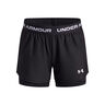 Tech Play Up 2in1 Shorts Girls-Black,White