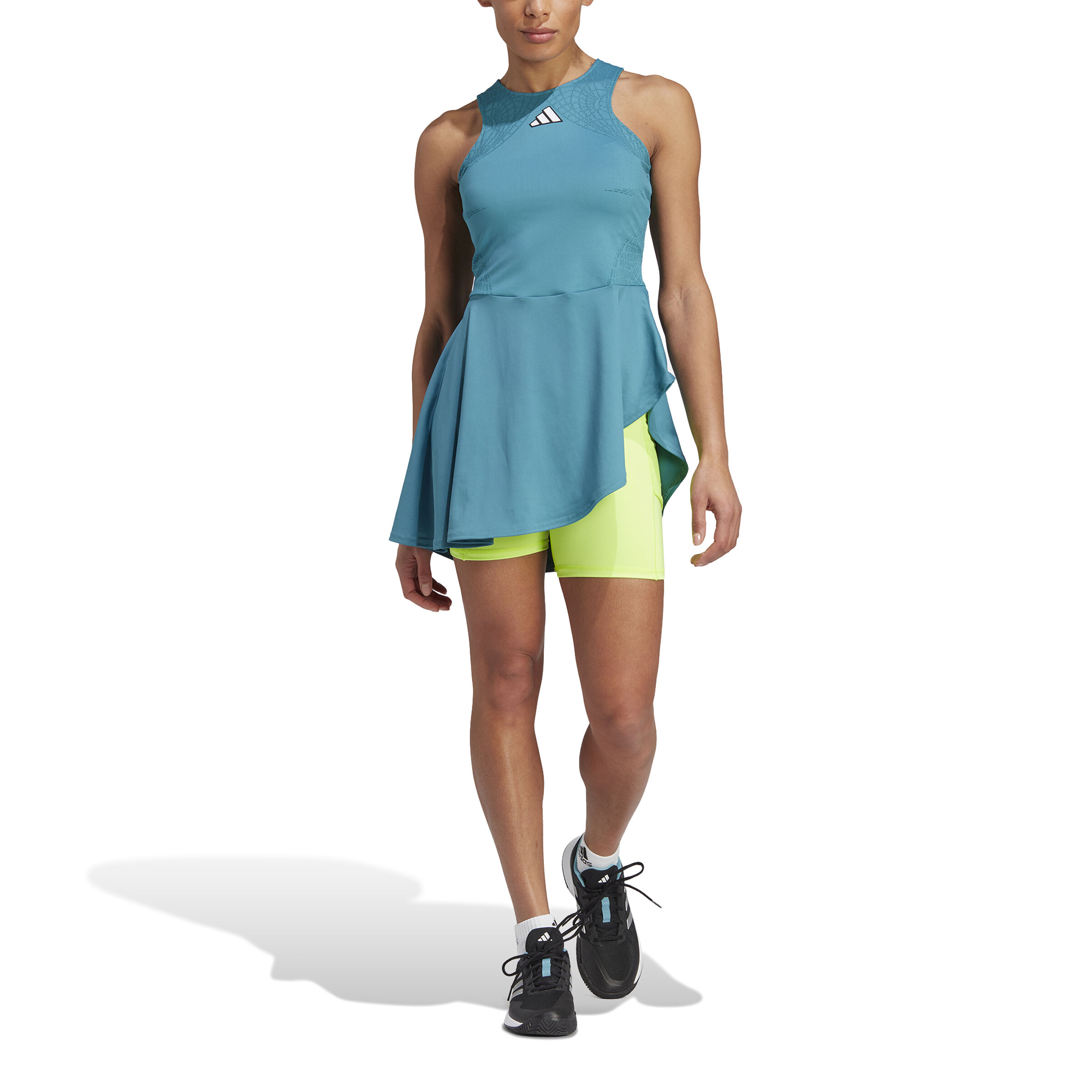 Buy adidas Pro Dress Women Petrol Lime online Tennis Point COM
