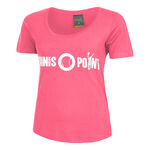 Tennis-Point Clothing Tennis-Point Basic Cotton T-Shirt Women-Pink,White