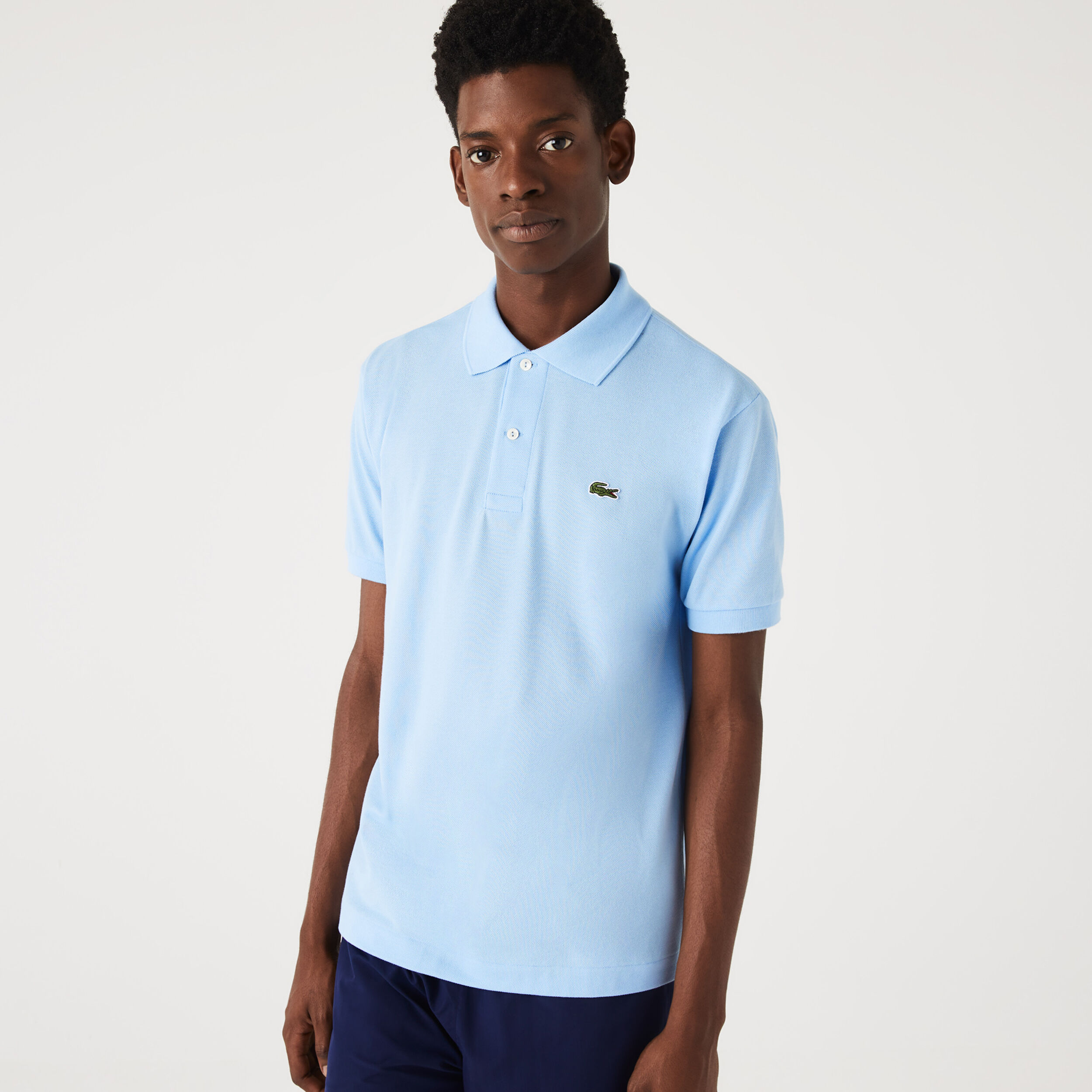 Light blue top lacoste t shirt