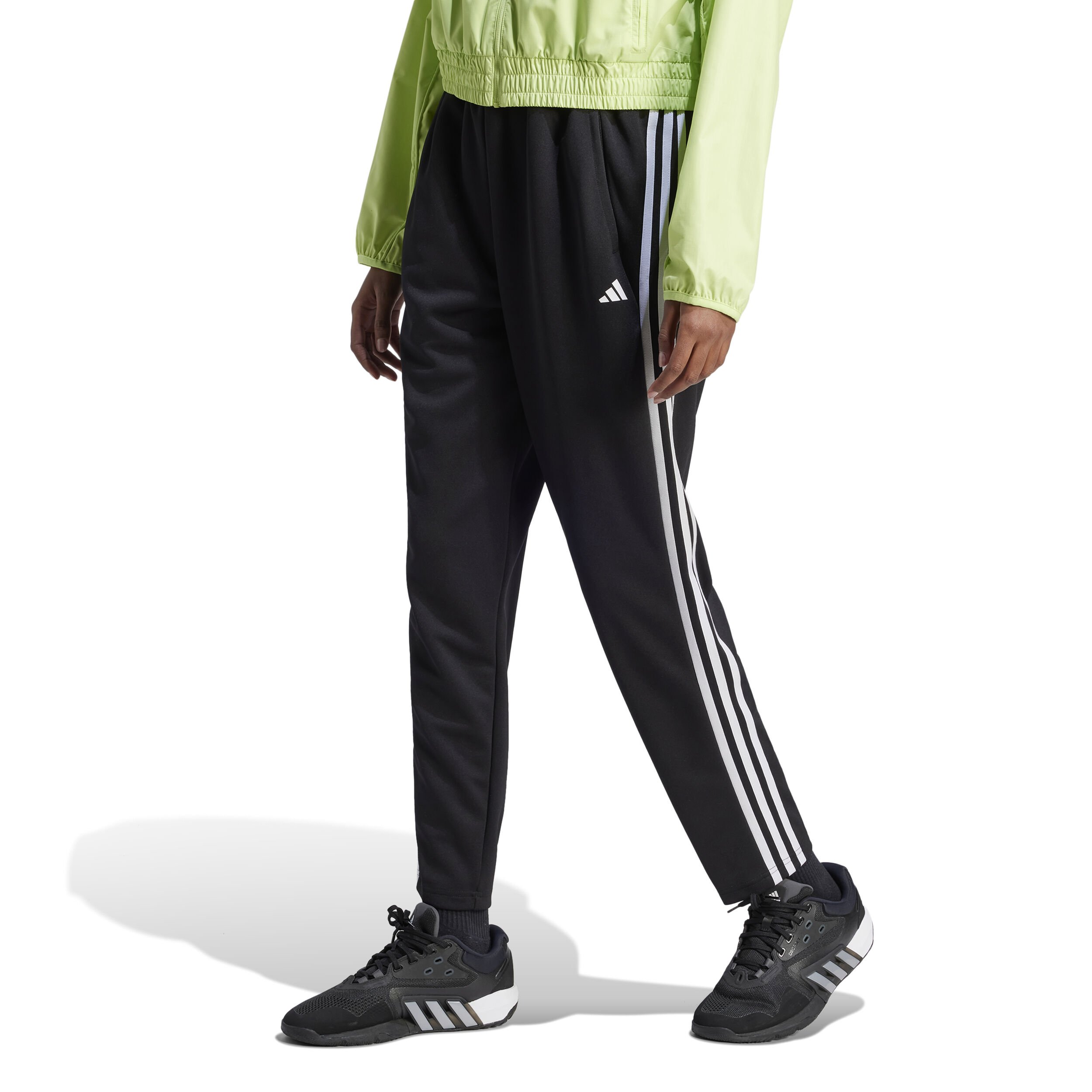 Adidas three stripe track pants womens online