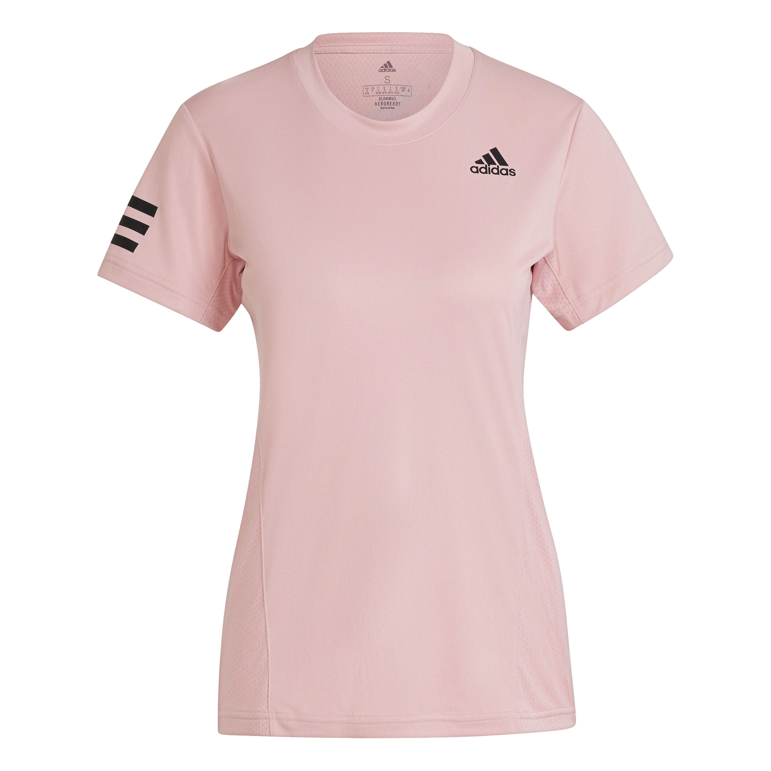 Women's pink clearance adidas t shirt