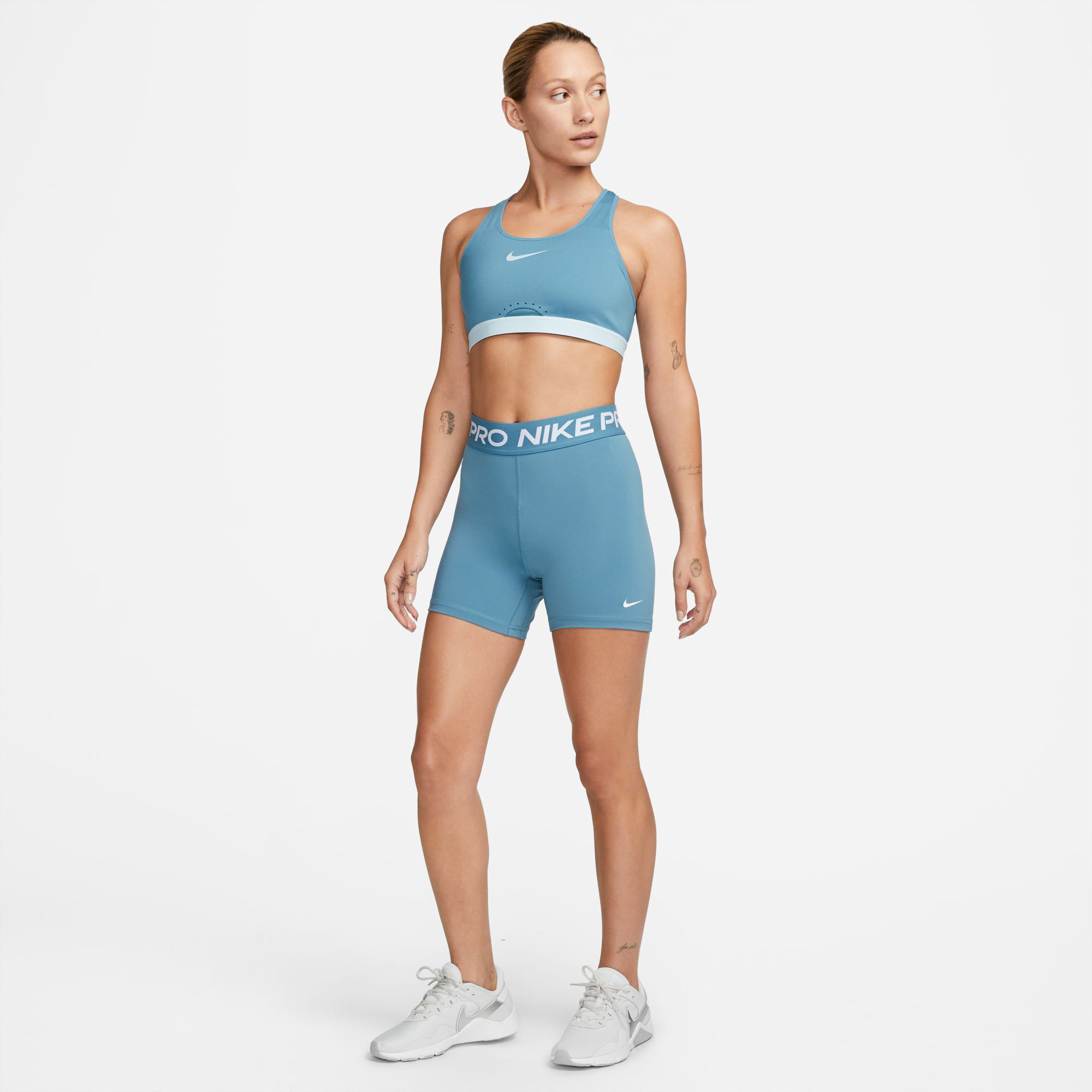 Buy Nike Performance 365 5in Ball Shorts Women Blue White online