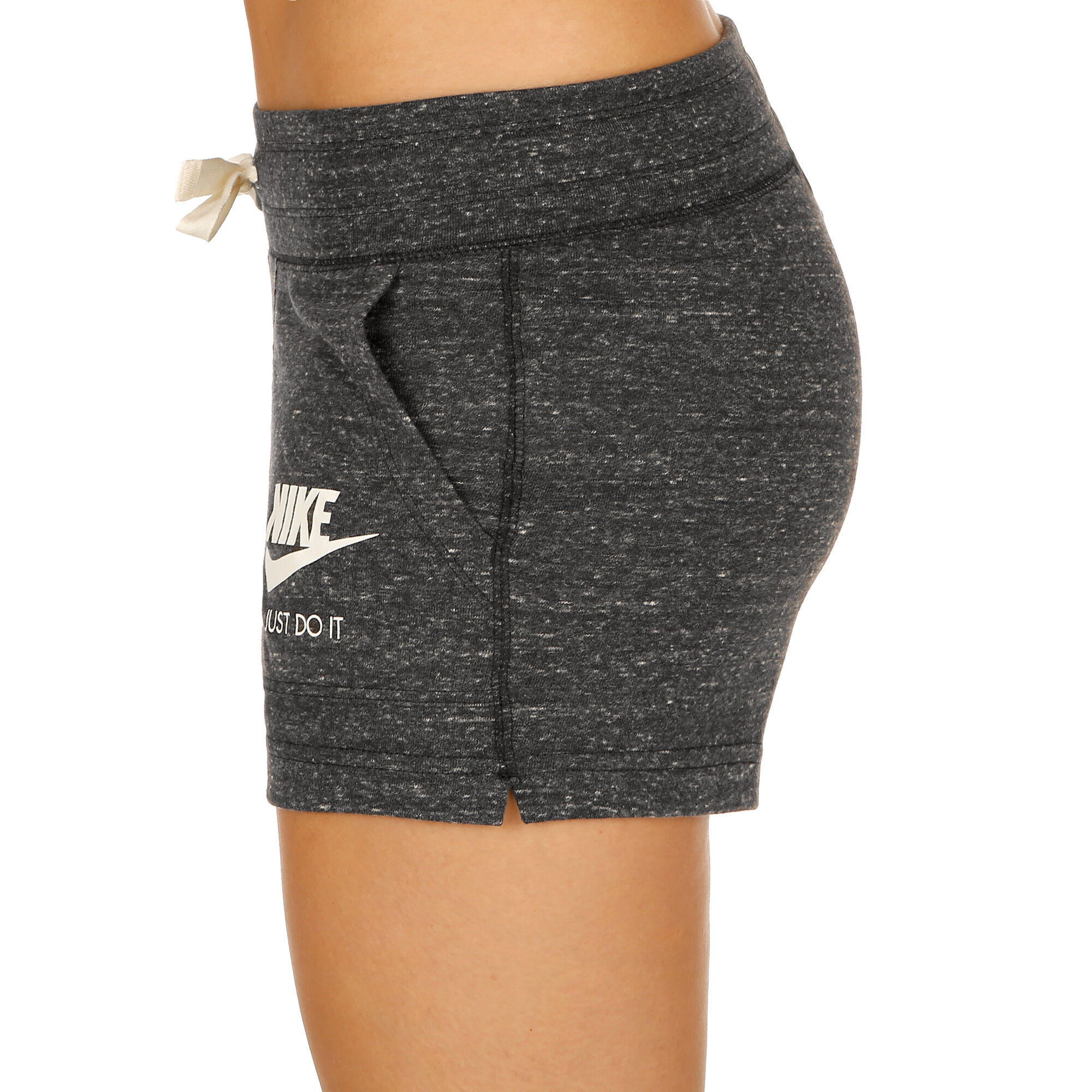 buy Nike Sportswear Gym Vintage Shorts Women - Dark Grey, Cream online ...