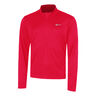 Pacer Half-Zip Running Shirt Men-Red
