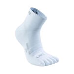 UYN Clothing UYN Runner'S Five Low Cut Running Socks Women-White