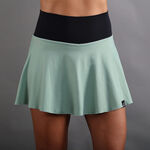 Endless Padelbekleidung Endless Lux Ii Skirt Women-Green,Dark Blue