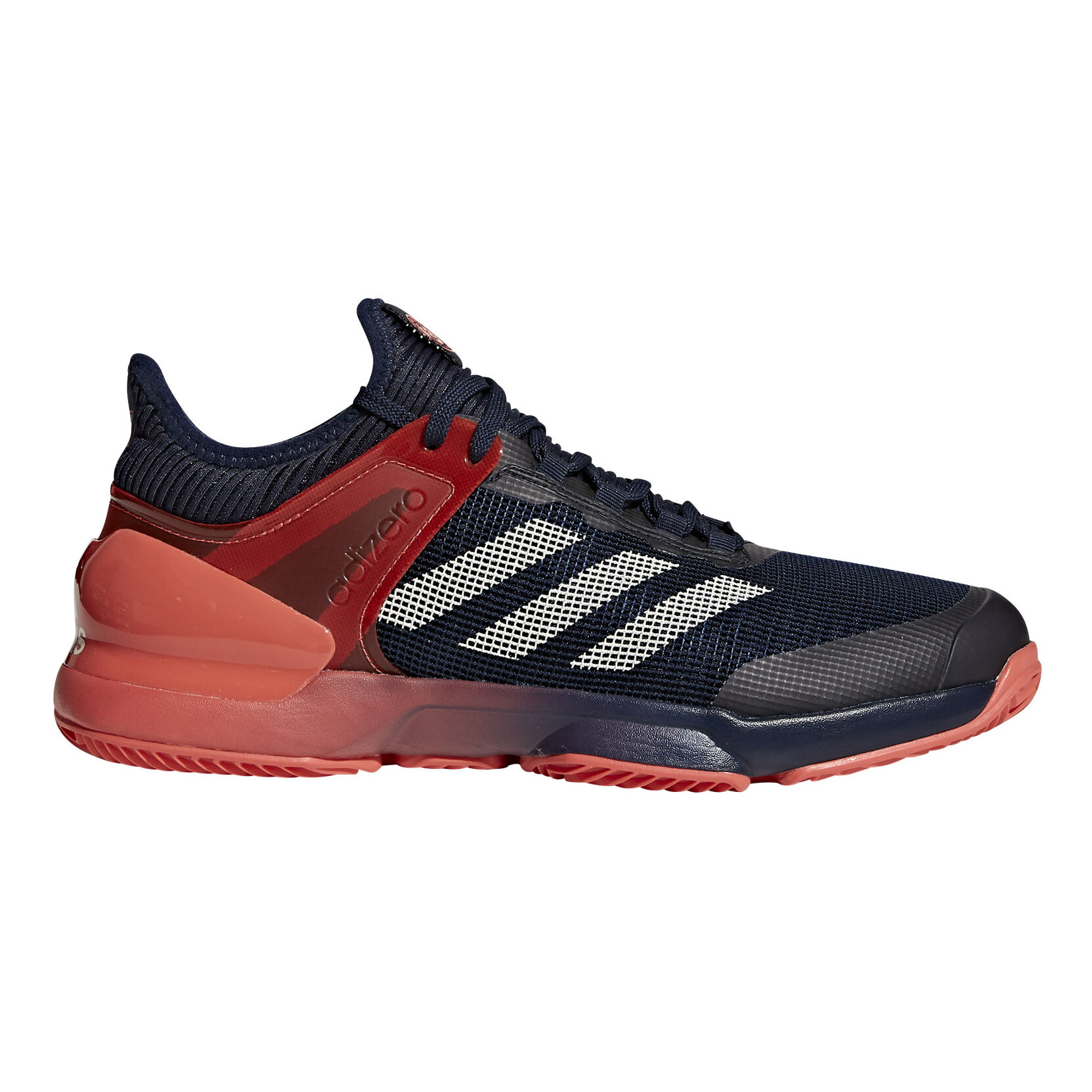 Adizero Ubersonic 2 Clay Court Shoe Men Black Red
