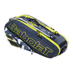 Babolat Babolat Pure Aero RH X 6 Racket Bag-Anthracite,Yellow